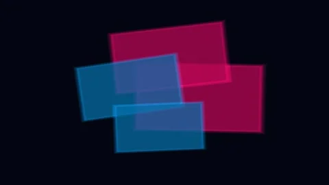 Digital Color Split Transition Seamless Loop Stock Footage 341741609
