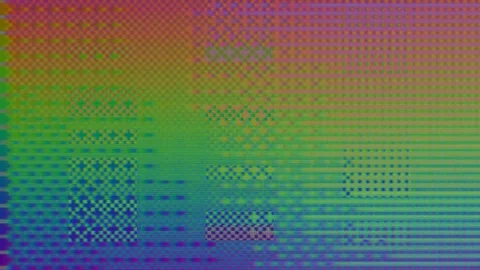 Digital Colorful Glitch Background Distortion Texture Loop 4K Stock Footage 334636294