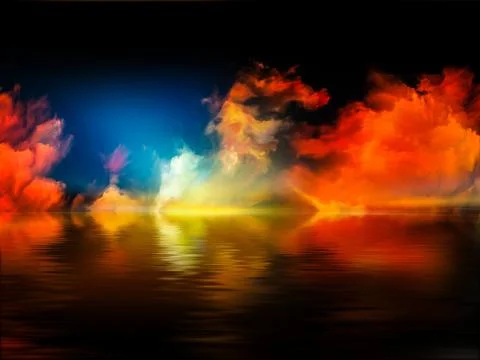 Digital Colors Stock-Illustration