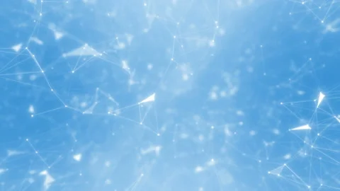 Digital communication and technology network background with moving lines and Stock Footage 114882378