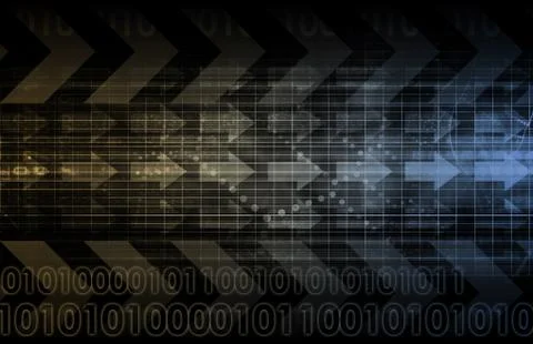 Digital communication Stock Illustration