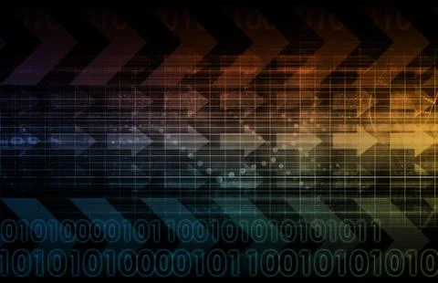 Digital communication Stock Illustration