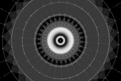 Digital composite of abstract pattern Stock Illustration