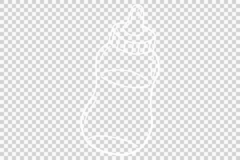 Digital composite of baby bottle 写真素材