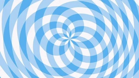 Digital composite background, blue gingham spinning, freaky. Video stock 97984129