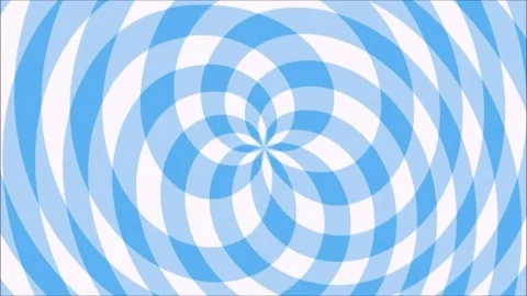 Digital composite background, blue gingham spinning, freaky. Video stock 97984148