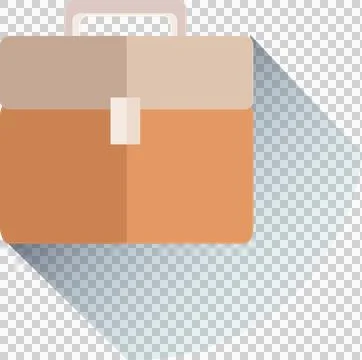 Digital composite of briefcase Stock Illustration
