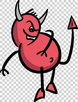 Digital composite of devil Stock Photos