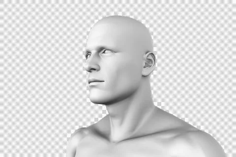 Digital composite of human figure Stock Photos