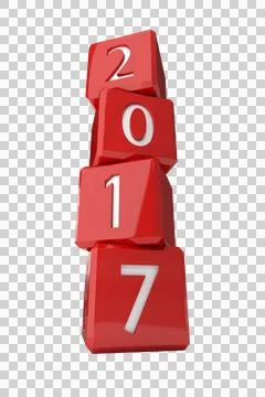 Digital composite of numbers stack of cubes 写真素材