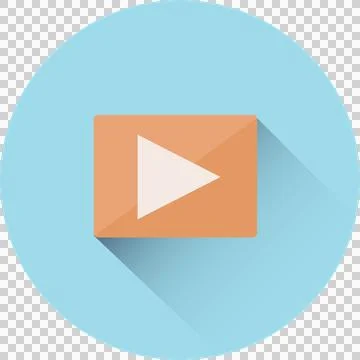 Digital composite of play button Stock Photos