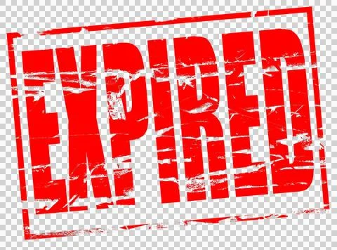 Digital composite  .Red rubber stamp effect. .Verlopen Dutch for Expired ..pa Stock Illustration