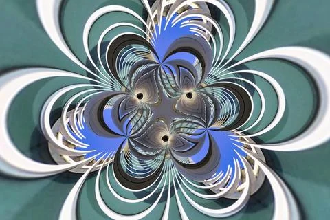 Digital composition Inner courtyard of the EDP headquarters Lisbon Portugal Ilustração Stock