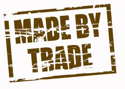 Digital composition - Rubber stamp effect Made by Trade Stock Illustration