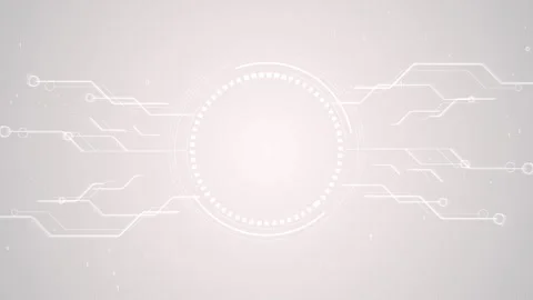 Digital Computer AI chip CPU Futuristic motherboard Data moving on Circuit Board Video stock 295213838