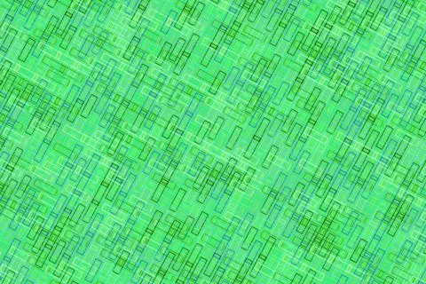 Digital computer code with green background and lines Stock Photos