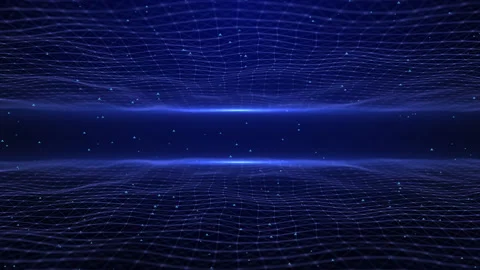 Digital Computer Futuristic Data Moving Stock Footage 337985615
