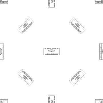 Digital conditioner pattern seamless vector Stock Illustration