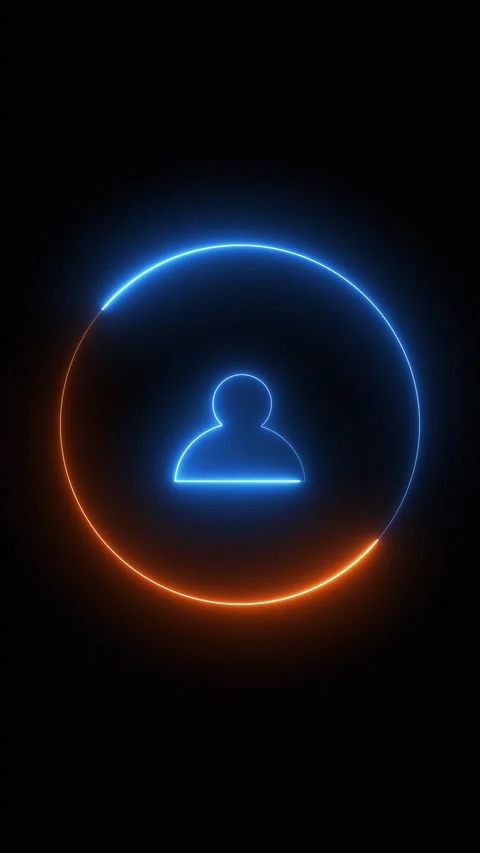 Digital connecting progress bar loading screen animation on black background Stock Footage 336912220