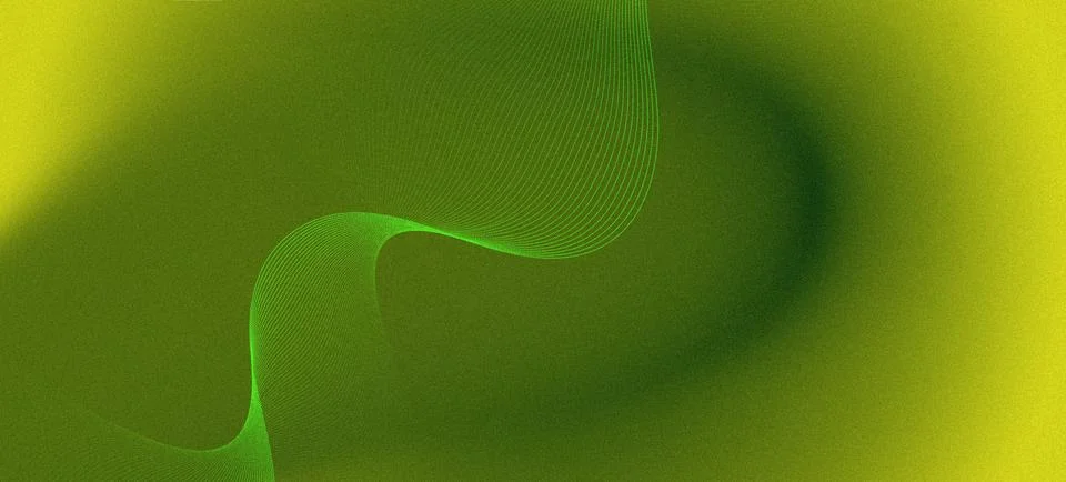 Digital Connection Background with Soft green Abstract Particle Surface Stock Illustration