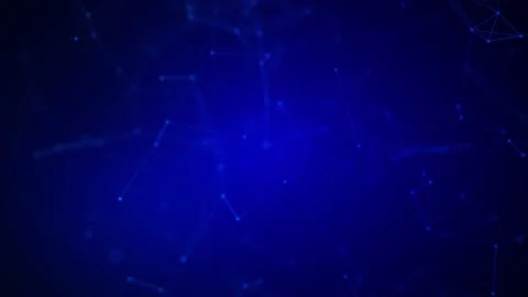 Digital connection moving dots and lines transform. Network connection structure 스톡 동영상 144873885