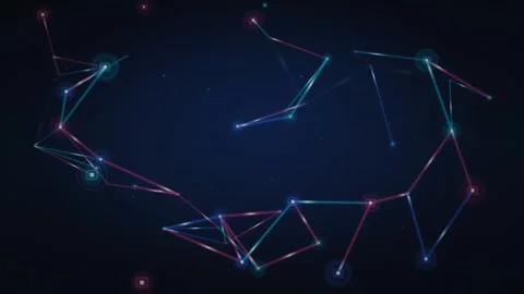 Digital Connection Network Web Video stock 344530834