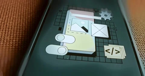 Digital Content Creation and Development, presentation Stock Footage 313496045