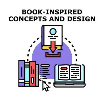 Digital content creation, learning, and education concept イラスト素材