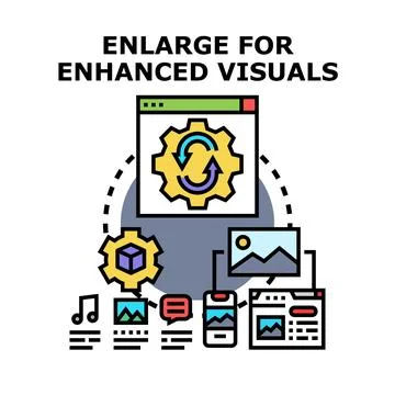 Digital content management system processing various media Stock Illustration