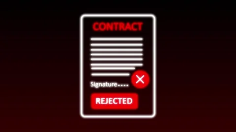 Digital contract document icon symbolizes modern corporate business legalit.. Stock Footage 337817235