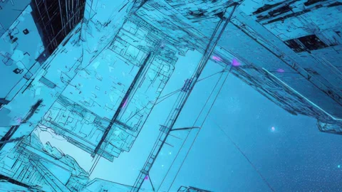 Digital control screen featuring layered transitions Stock Footage 309538529