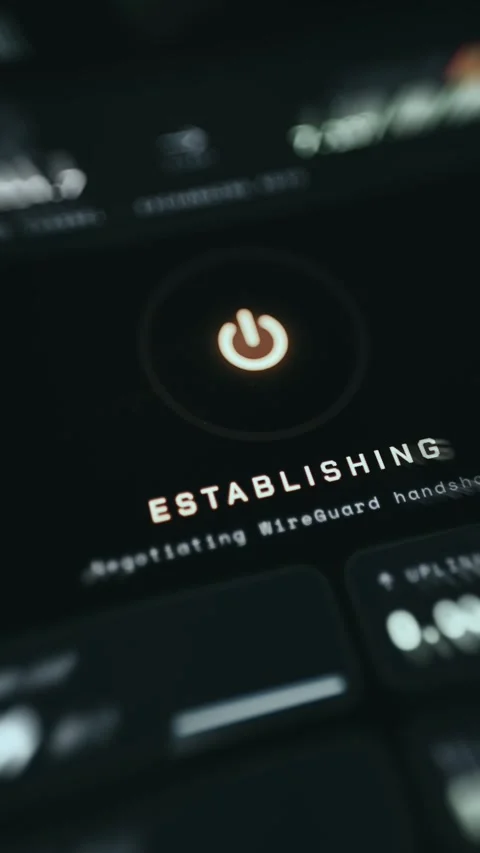 Digital Control Screen Showing API Live Traffic - Digital Visualization Stock Footage 336976298