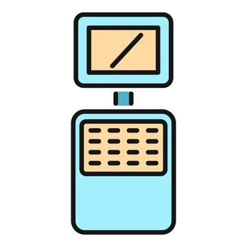 Digital control unit for automation and electronic devices Stock Illustration