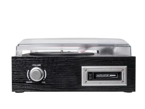 Digital converter record player Stock Photos