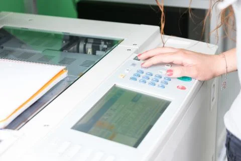 Digital copy machine Stock-Fotos