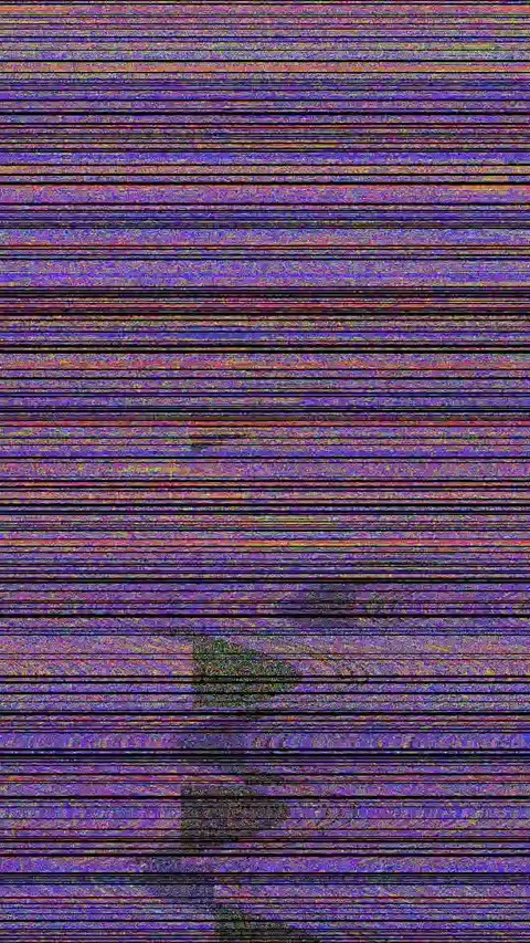 Digital Corruption 4K Vertical — Glitch Overlay VJ Seamless Stock Footage 329678903