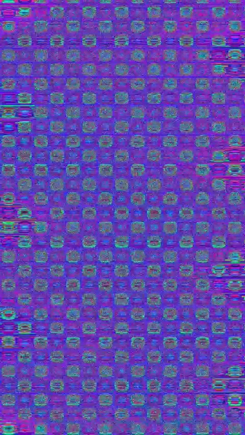 Digital Corruption 4K Vertical — Glitch Overlay VJ Seamless Stock Footage 329807844