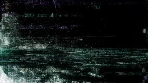 Digital corruption background distortion heavy noise artifacts. Intense signal Stock Footage 333909860