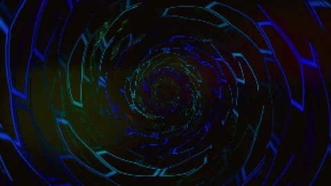 Digital Corruption Overlay Widescreen Stock Footage 331075755