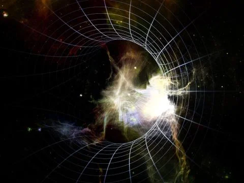 Digital Cosmos Stock Illustration