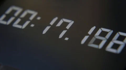 Digital count the time Video stock 81733300