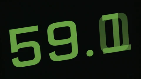 DIGITAL COUNTDOWN Stock-Footage 33795783