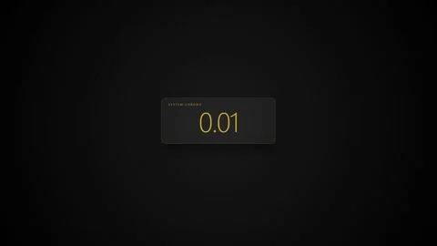 Digital countdown timer counting down from ten seconds to zero 動画素材 346430924