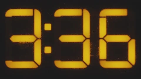 Digital counter counting from 1 to 10 Stock Footage 138702221