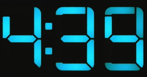 Digital counter counting 10 to 1 closeup footage Stock Footage 154530565