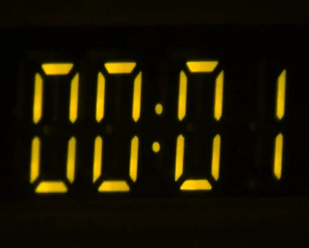 Digital counter waving Stock Footage 693871