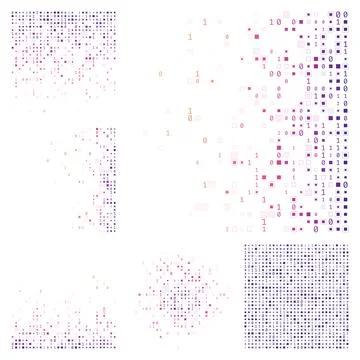 Digital cover. Sunset color theme backgrounds. Gradiented geometric pattern.. イラスト素材
