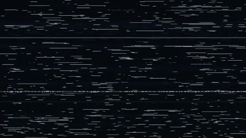 Digital crt scanline texture displays white monochrome noise. Vintage glitc.. Stock Footage 346758274