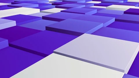 Digital cube abstract background loop Stock Footage 113665905