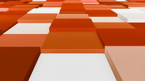 Digital cube abstract background loop Stock Footage 113666434